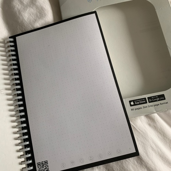 NEW IN BOX ROCKETBOOK WAVE, first microwave-to-erase smart notebook - Picture 7 of 8